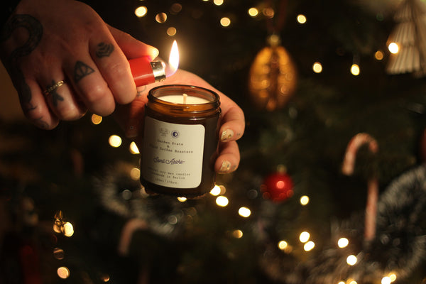 Garden State & Fjord create festive coffee candle