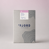Ethiopia, Okoluu - Espresso coffee box on a softly tinted studio background