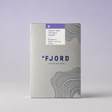 Ethiopia, Bishan Wate - Espresso coffee box on a softly tinted studio background